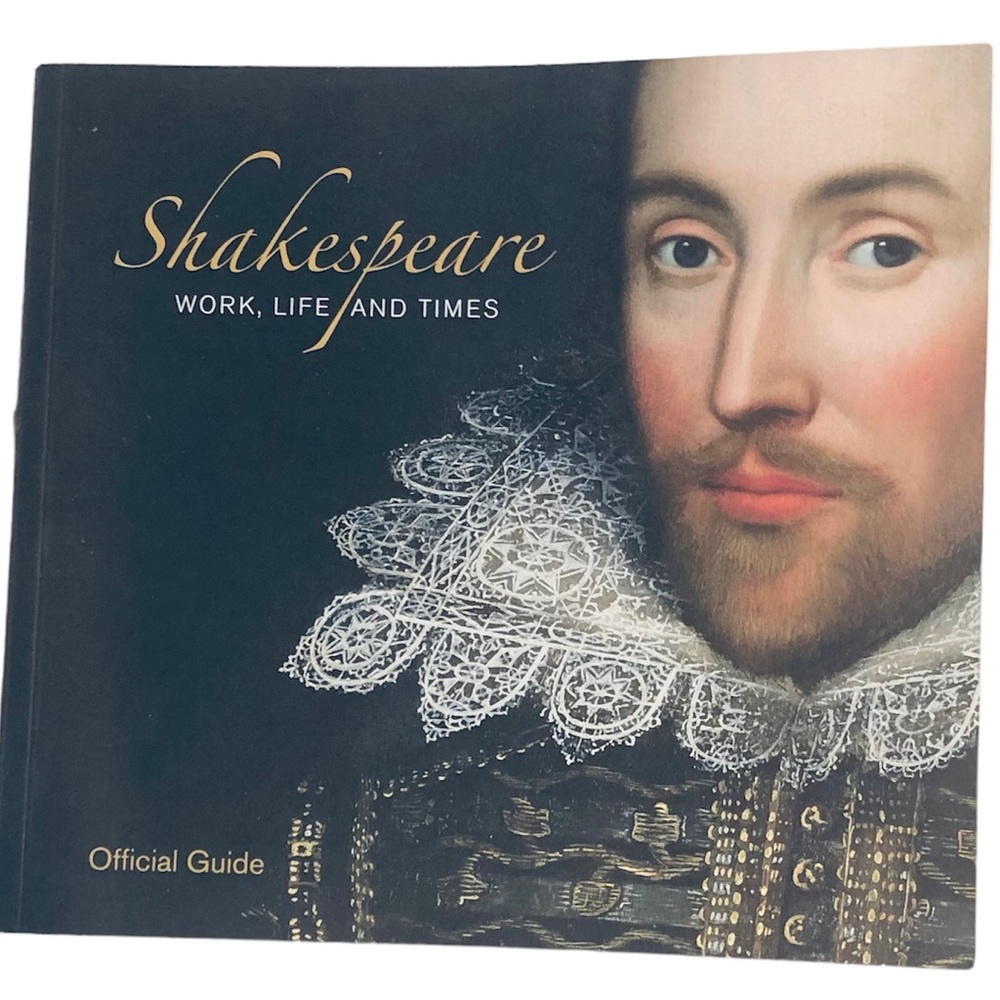 Shakespeare’s Work Life Times Official Guide Bought at His Birthplace in England